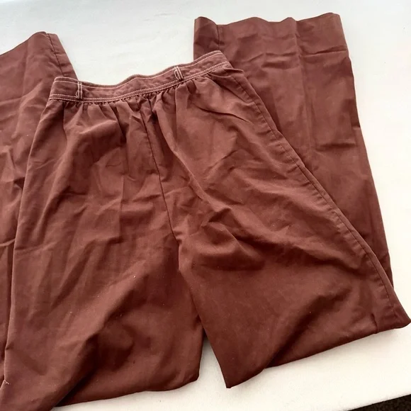 Vintage 70s College Town Rust Brown Pants - Picture 1 of 5